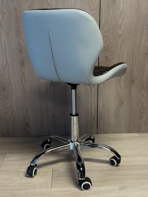 Krzesło obrotowe VASTO OFFICE PU BLACK + GREY II GATUNEK