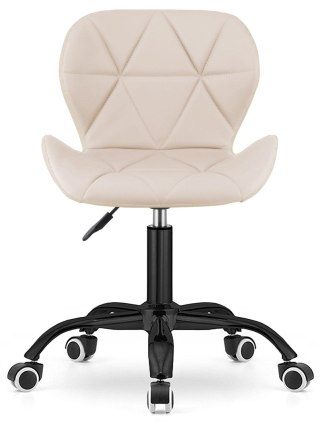Krzesło obrotowe VASTO OFFICE PU CREAM SMOKE
