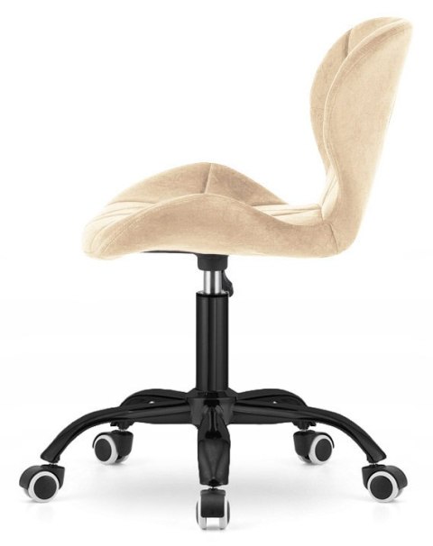 Krzesło obrotowe VASTO OFFICE VELVET BEIGE SMOKE