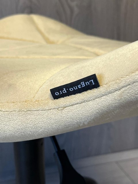 Krzesło obrotowe VASTO OFFICE VELVET BEIGE