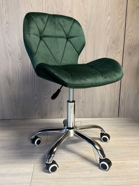 Krzesło obrotowe VASTO OFFICE VELVET FOREST GREEN