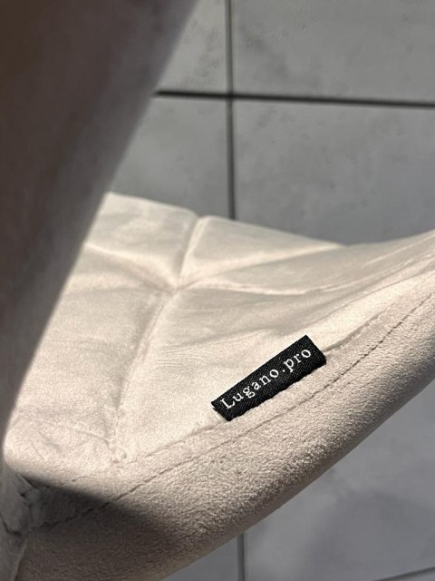 Krzesło obrotowe VASTO OFFICE VELVET GREY GOLD