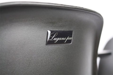 Krzesło skandynawskie MONZA BLACK - Grey PU