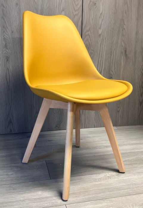 Krzesło skandynawskie MONZA HONEY PU II GATUNEK