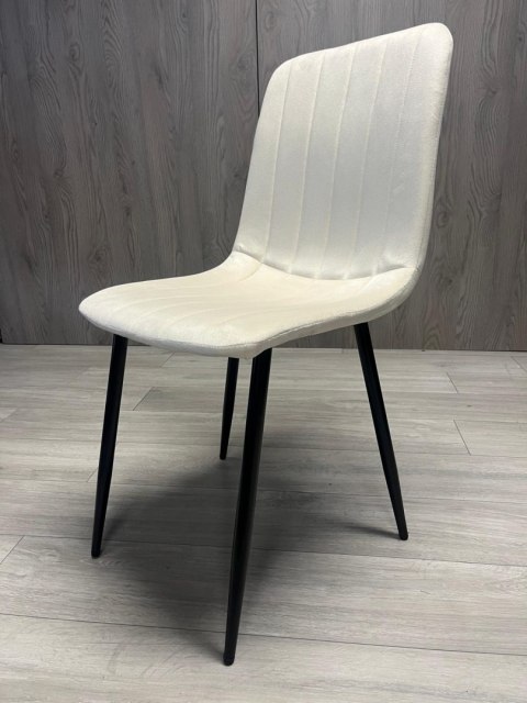 Krzesło tapicerowane AURORA VELVET BEIGE