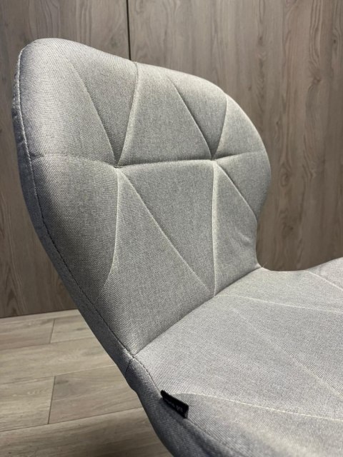 Krzesło obrotowe VASTO OFFICE FABRIC GREY ROSE GOLD