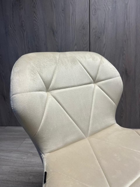 Krzesło obrotowe VASTO OFFICE VELVET BEIGE ROSE GOLD