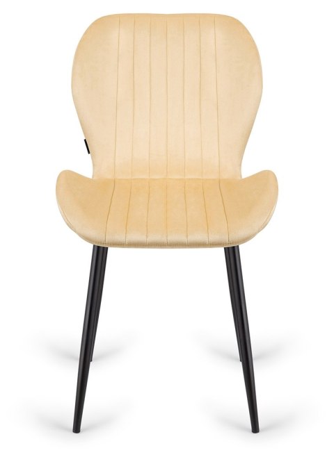 Krzesło tapicerowane MONTI VELVET BEIGE