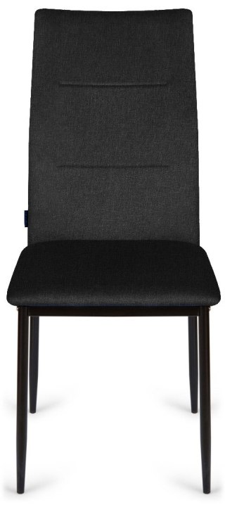 Krzesło tapicerowane VALVA DUO FABRIC BLACK
