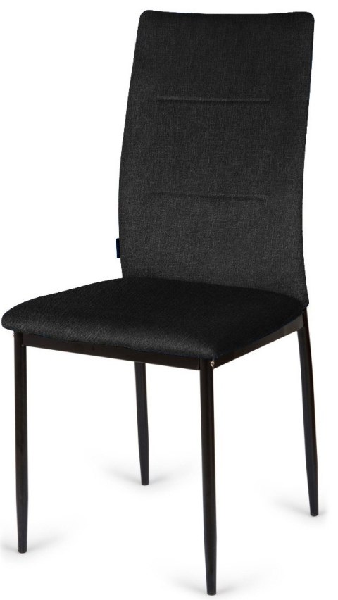 Krzesło tapicerowane VALVA DUO FABRIC BLACK