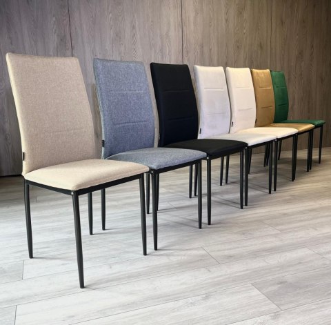 Krzesło tapicerowane VALVA DUO FABRIC SAND