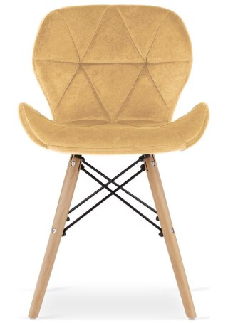 Krzesło tapicerowane VASTO CREAM VELVET