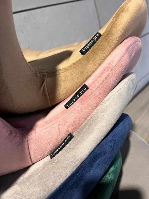 Krzesło tapicerowane VASTO GREEN FOREST VELVET