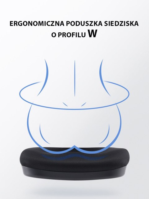 Fotel biurowy ergonomiczny ANGEL obrotowy jOkasta