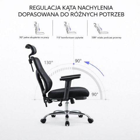 Fotel biurowy ergonomiczny ANGEL obrotowy jOkasta