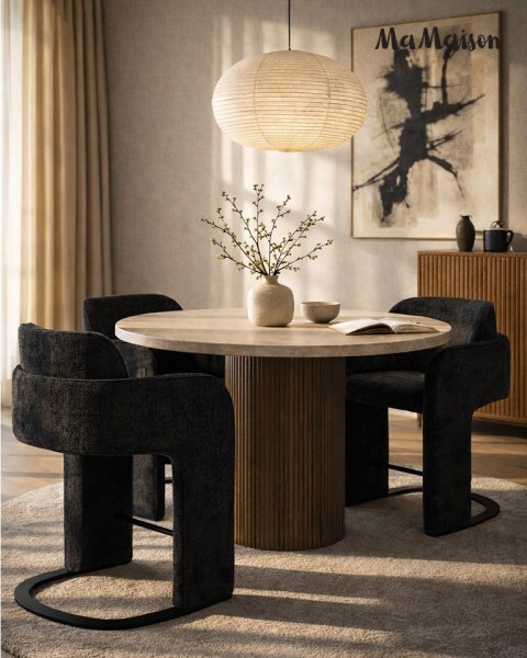 MaMaison MaMaison krzesło BORA czarne