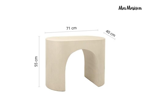 MaMaison MaMaison stolik ICARO 71 beżowy / drewno
