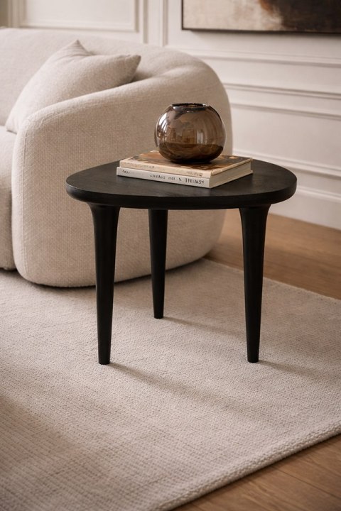 MaMaison MaMaison stolik LAMINAR 49 czarny / drewno