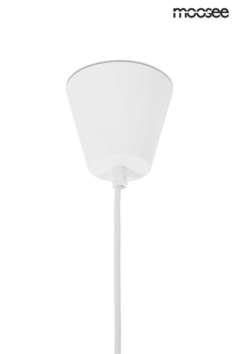 Moosee MOOSEE lampa wisząca CONTEO biała