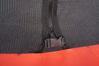 Trampolina Ogrodowa Jumpi 435cm/14FT Maxy Comfort Niebieska Z Wewnętrzną Siatką