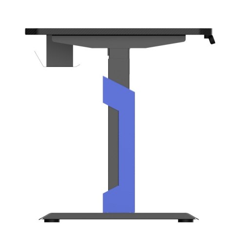 Biurko Gamingowe Angel Nemezis Black 1,4m