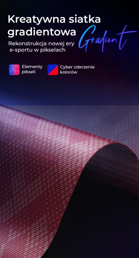 Fotel ergonomiczny gamingowy Angel GamePlus