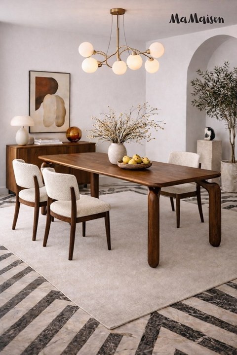 MaMaison MaMaison stół jadalniany ORIZON 200 brązowy / drewno