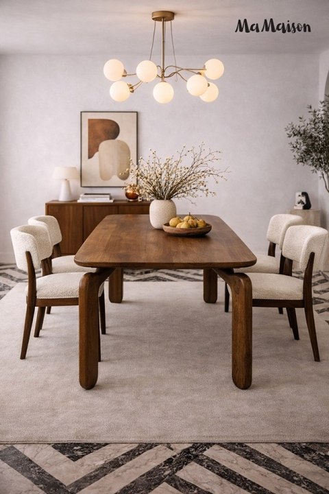 MaMaison MaMaison stół jadalniany ORIZON 200 brązowy / drewno