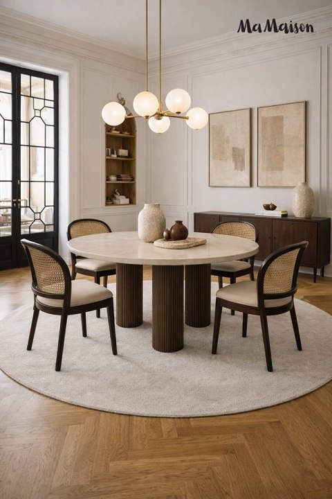 MaMaison MaMaison stół jadalniany RAGNO 120 drewno / marmur