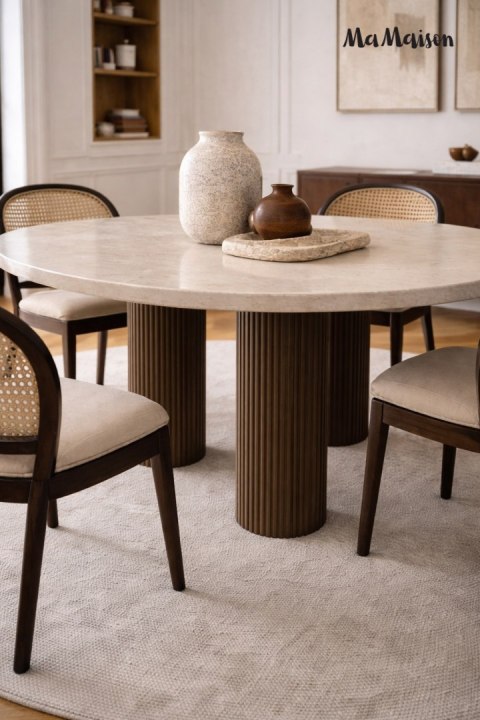 MaMaison MaMaison stół jadalniany RAGNO 120 drewno / marmur