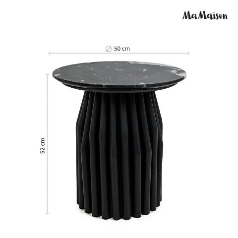 MaMaison MaMaison stolik LEVANTE 50 czarny marmur / drewno