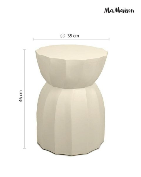 MaMaison MaMaison stolik ROLLING 35 beżowy / drewno