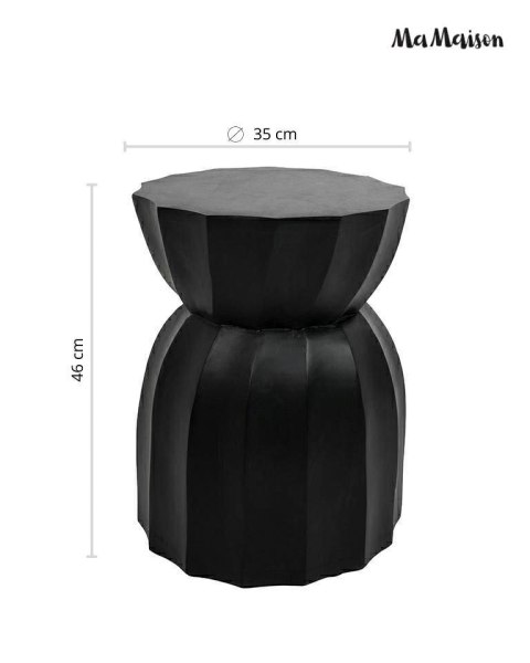 MaMaison MaMaison stolik ROLLING 35 czarny / drewno