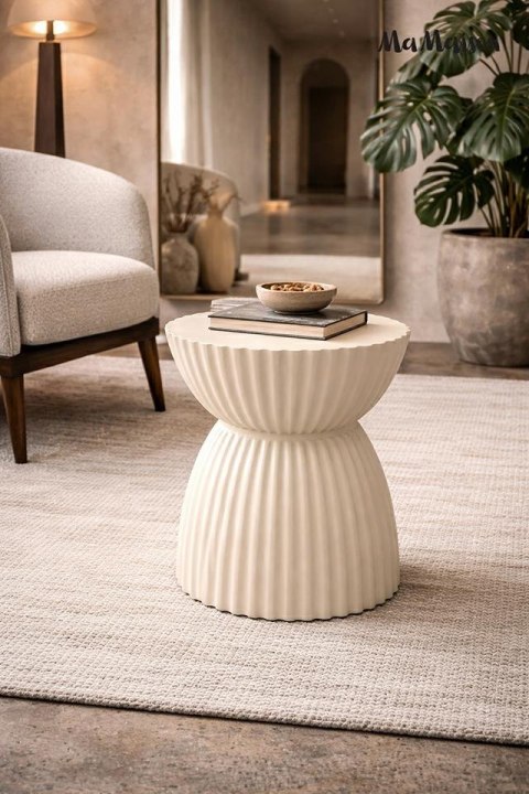 MaMaison MaMaison stolik TURNO 36 beżowy