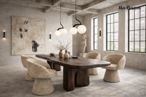 MaMaison MaMaison zestaw stolików kawowych PODIUM 60 / 75 czarny