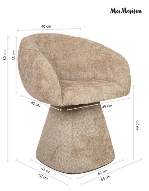 MaMaison MaMaison zestaw stolików kawowych PODIUM 60 / 75 czarny