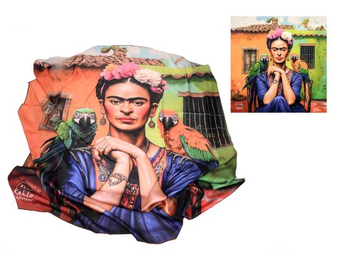 Chusta - Inspirowana malarstwem F. Kahlo (CARMANI)