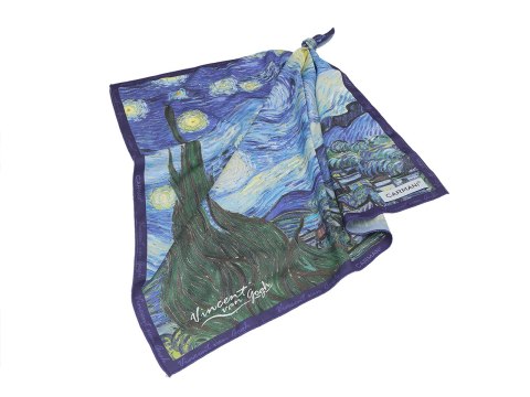 Apaszka - V. van Gogh, Gwiaździsta Noc (CARMANI)