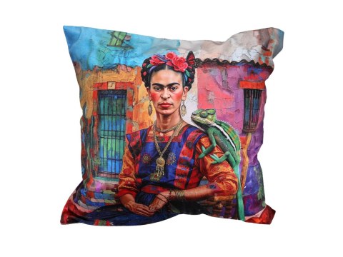 Poduszka z wypełnieniem/suwak - F. Kahlo (CARMANI)