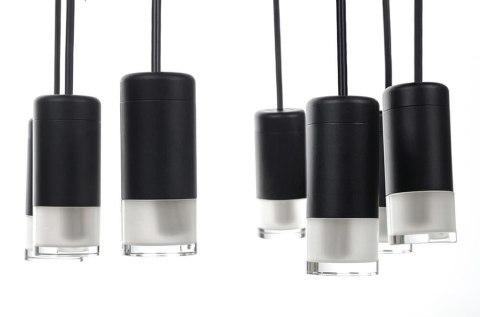 Moosee MOOSEE lampa wisząca FLUSSO 8 czarna