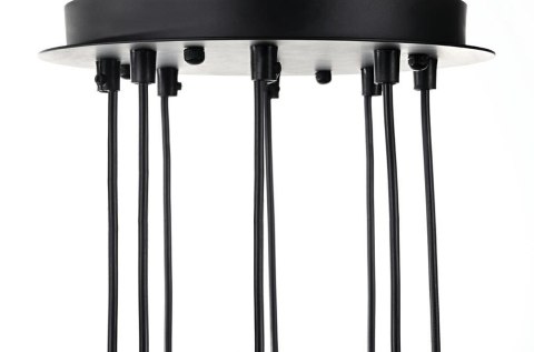 Moosee MOOSEE lampa wisząca FLUSSO 8 czarna