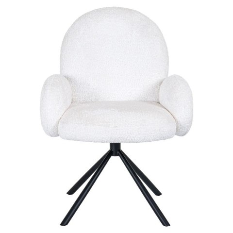 Richmond Interiors RICHMOND krzesło obrotowe JOLIE białe