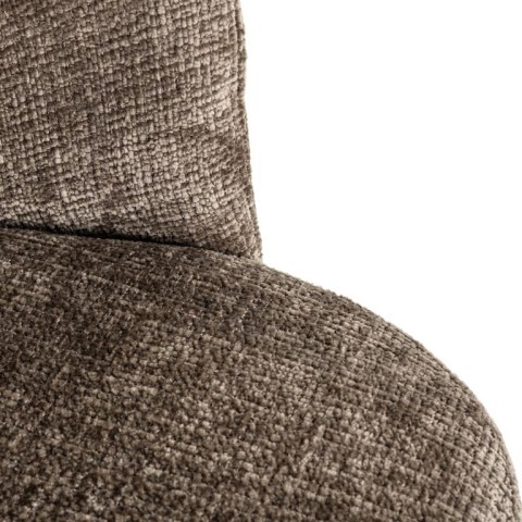 Richmond Interiors RICHMOND krzesło obrotowe ZENDAYA brązowe