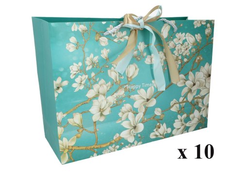 Kpl. 10 torebek ozdobnych, dużych