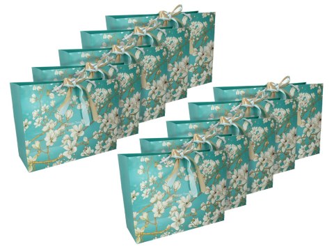 Kpl. 10 torebek ozdobnych, dużych