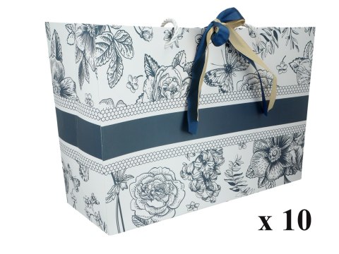 Kpl. 10 torebek ozdobnych, dużych