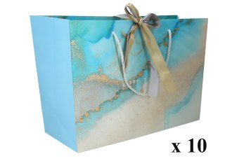 Kpl. 10 torebek ozdobnych, dużych