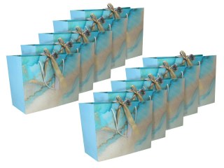 Kpl. 10 torebek ozdobnych, dużych