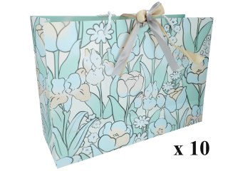 Kpl. 10 torebek ozdobnych, dużych