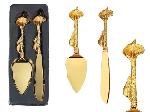 Kpl. do ciasta - łopatka i nóż